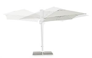 OMBRELLONE BRACCIO EDEN 4X4 BIANCO NATURAL