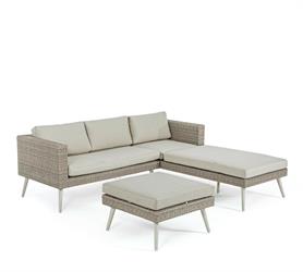 SET DIVANO ANGOLO INTREC. MARLOW NATURAL