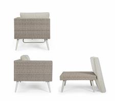 SET DIVANO ANGOLO INTREC. MARLOW NATURAL