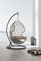 POLTRONA SOSPESA KELLY  ANTRACITE TORTORA