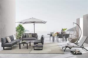 POLTRONA SOSPESA KELLY  ANTRACITE TORTORA