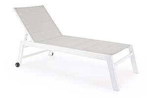 LETTINO ALTO HILDE CON  RUOTE BIANCO