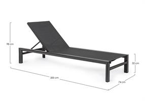 LETTINO SKIPPER NEW CON RUOTE ANTRACITE