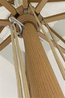 OMBRELLONE 3x4 ECLIPSE  NATURAL PALO CENTRALE