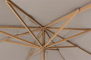 OMBRELLONE 3x4 ECLIPSE  NATURAL PALO CENTRALE