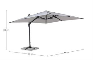 OMBRELLONE A BRACCIO 4X4 CALIS ALLUM. ANTRAC.