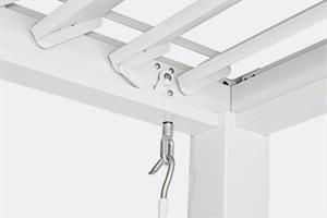 PERGOLA PACIFIC 3X4 ALLU. BIANCA