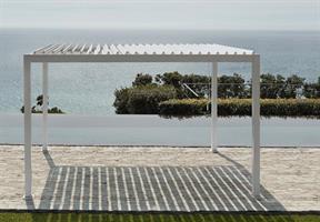 PERGOLA PACIFIC 3X4 ALLU. BIANCA