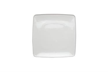 PIATTO PORCELLANA TOUCH ME PIANO QUADRO CM.26,5