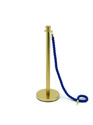 COLONNA DELIMITA CORSIE DORATO SATINATO PER CORDONE