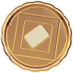 VASSOIO MEDORO ORO N.T. DIAM.28