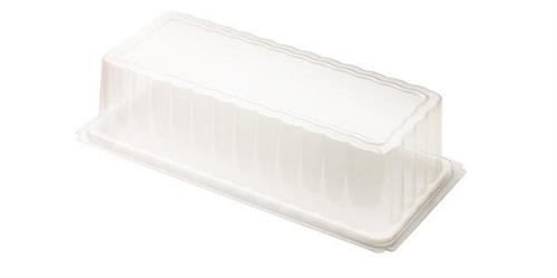 COPERCHIO MEDORO RETTANG. CM.15X35X10H. TRASPAR.