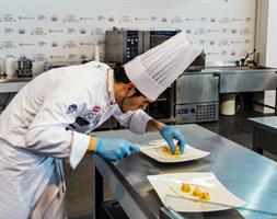 GUANTI NITRILE BLU' R 77 PZ.100 L S/POLVERE FOOD