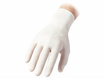 GUANTI LATTICE R57 B.CO PZ.100 M SENZA POLVERE  Gr.5,0