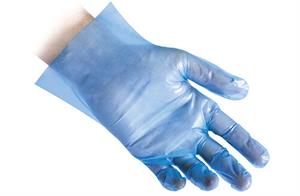 GUANTI TERMOPLASTICI T22 PZ.200 BLU' SMALL MONOUSO