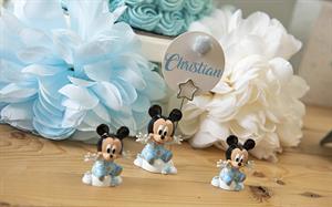 MICKEY SEGNAPOSTO H. 60 LIGHT BLUE CON SHOPPERS