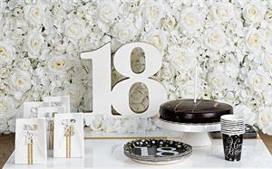 DECORO 18 LEGNO BIANCO  PZ.12