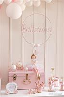 CORONA DECORO PINK GOLD H.4