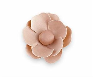 FIORE TESSUTO CON ADESIVO CM.3 PINK MOUVE PZ.12