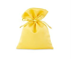 SACCHETTO RASO GIALLO CM.10X14