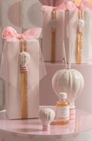 MAGNETE MONGOLFIERA CUORE PINK