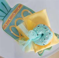 CIAMBELLA MAGNETE RESINA PINK GLITTER