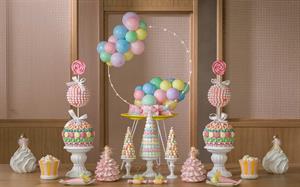 GELATO CUORE MAGNETE RESINA PINK GLITTER