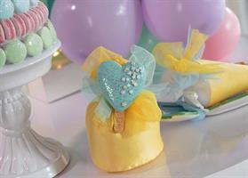 GELATO CUORE MAGNETE RESINA PINK GLITTER