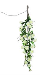 CASCATA ROSE WHITE CON  54 LED CM.150