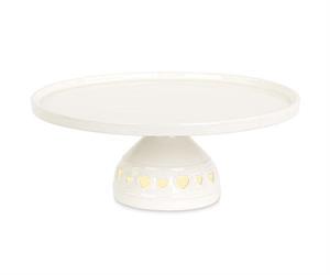 ALZATINA PORCELLANA CON LED D.30 H.12