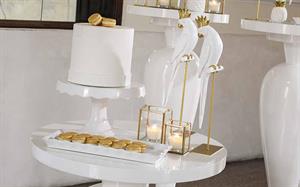 PAPAGALLO RESINA SU STECCO GOLD H.10