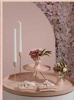 PORTACANDELA METALLO PINK D.10 H.15