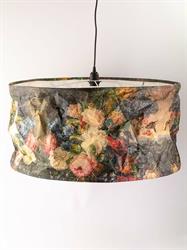 LAMPADARIO DECORATO DIAM.38X70 H. CARTA