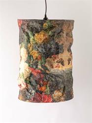 LAMPADARIO DECORATO DIAM.40X58 H. CARTA