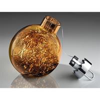 SFERA LAMPADA ORNAMENT D.25 GOLD LED SOMPEX