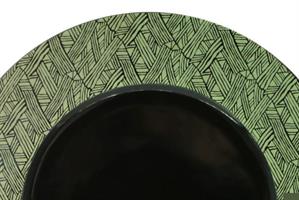 PIATTO PIANO FLORENCE D.31 ORO GREEN LIONESS