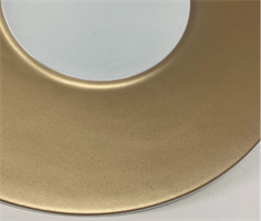 PIATTO PIANO FLORENCE D.28 BRONZO BIANCO LIONESS