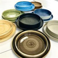 PIATTO PIANO KADEN FORIO CM.20 IMP. BORDO ALTO