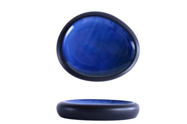 PIATTO PIANO OVALE ALTO 26X22 MADEIRA FENG