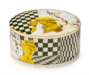 SCATOLA CON CANDELA D.12 H.6 BELLINBUSTO