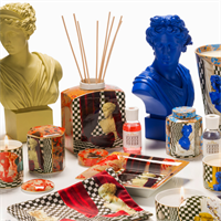 SCATOLA CON CANDELA D.12 H.6 BELLINBUSTO