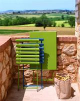 TAVOLO PIEG. ZINCATO EN  CIEL 70X50 AZZURRO MARINA