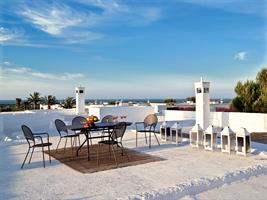 SEDIA SOLE MARRONE ACCIAIO INTRECCIO ZINCATO