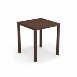 TAVOLO NOVA 80X80 CORTEN ZINCATO A CALDO