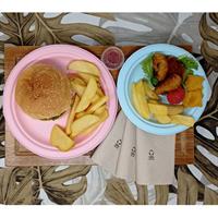 PIATTO PIANO D.18 PZ.12 NATURANDA CELESTE