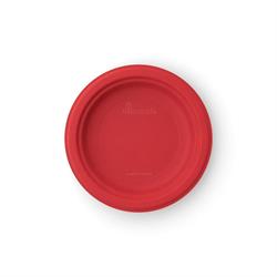 PIATTO PIANO D.18 PZ.8  NATURANDA ROSSO