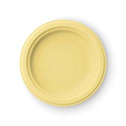 PIATTO QUADRO 20X20 PZ. 8 NATURANDA GIALLO