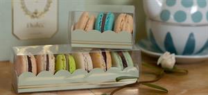 MACARONS IN ASTUCCIO PZ.5 CACAO TORTORA