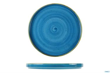 PIATTO PIANO KADEN AQUA BLU CM.20 IMP.