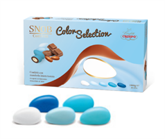 CONFETTI SNOB SELECTION AL LATTE SFUMATO CELESTE KG 1